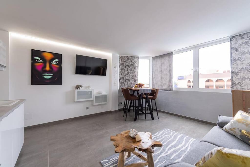 Апартаменти Attico Playa De Ingles Con Parking E Piscina Плайя-дель-Інглес Екстер'єр фото